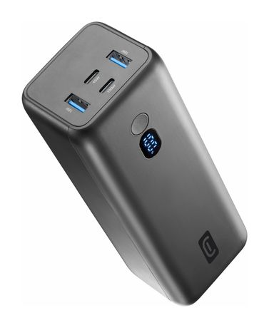 Cellular Line Maxi 27000 mAh Powerbank USB Typ-C  (Schwarz) f&uuml;r 119,99 Euro