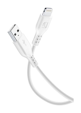 Cellular Line Power Cable Lightning auf USB A bis 12 W 2 m  (Weiß) f&uuml;r 22,99 Euro