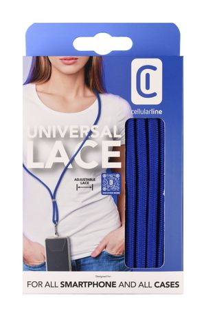 Cellular Line Universal Lace Umhängegurt für Universal  (Blau) f&uuml;r 12,99 Euro