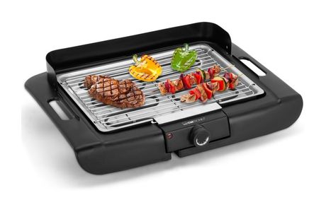 Clatronic BQ3841 Tischgrill 2000 W mit 360 x 250 mm Fläche  (Schwarz) f&uuml;r 24,99 Euro