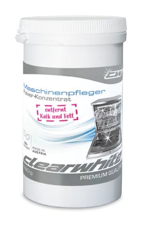 CLEARWHITE Maschinenpleger (Pulver) 160g f&uuml;r 12,99 Euro