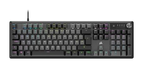 Corsair K70 Core RGB-LED Gaming Tastatur USB  (Grau) f&uuml;r 79,00 Euro