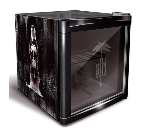 Cubes International Coolcube Afri Cola CC182EW 48 l Tischkühlschrank EEK: E 77 kWh Jahr  (Schwarz) f&uuml;r 199,99 Euro