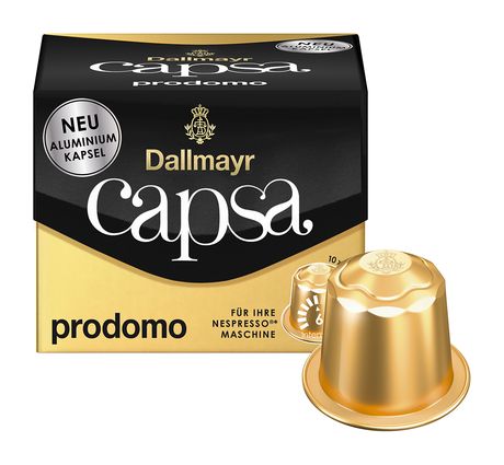 Dallmayr capsa Prodomo 39 Kapseln f&uuml;r 11,99 Euro