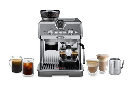 DeLonghi EC9255.M La Specialista Arte Evo Siebträger Kaffeemaschine 15 bar 1400 W  (Stahl) f&uuml;r 389,00 Euro