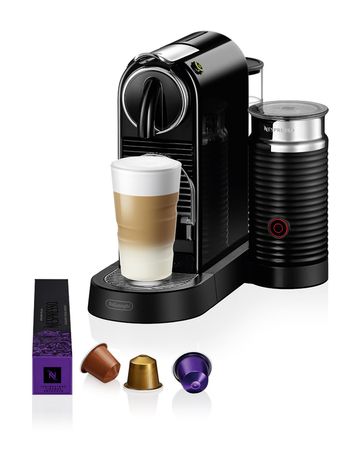 DeLonghi EN267.BAE CitiZ&Milk Nespresso Kapselmaschine 1,0 l  (Schwarz) f&uuml;r 179,99 Euro