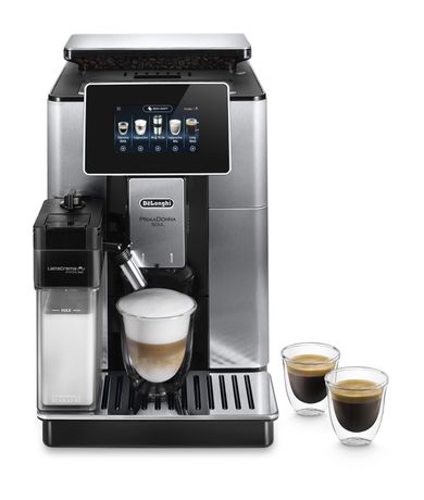 DeLonghi PrimaDonna Soul ECAM610.75.MB Kaffeevollautomat 2,2 l 500 g (Metal Black) f&uuml;r 987,00 Euro