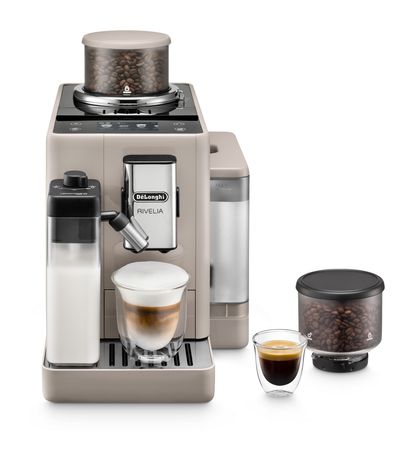 De’Longhi Rivelia EXAM440.55.BG Kaffeevollautomat 19 bar 1,4 l 250 g (Beige) für 777,00 Euro