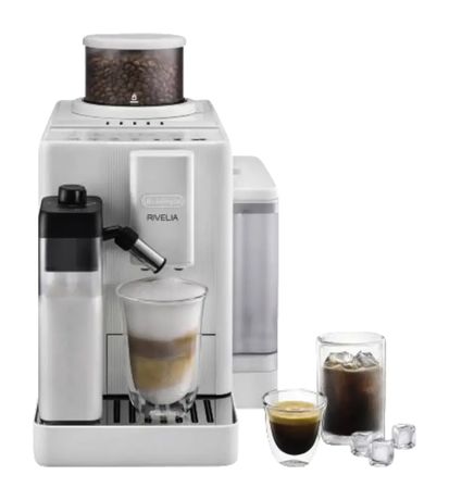 DeLonghi Rivelia Start EXAM420.55.WXL Kaffeevollautomat 15 bar 1,4 l 250 g  (Weiß) f&uuml;r 649,00 Euro