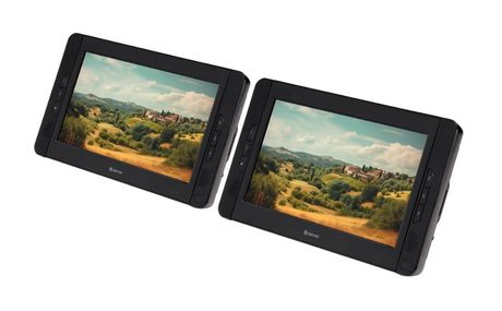 Denver MTW-1098 25,4 cm (10 Zoll) Tragbarer DVD-Player DVD, DVD+R, DVD+RW, CD, CD-R, CD-RW f&uuml;r 129,99 Euro