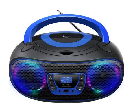 Denver TDB-212BU CD Player DAB+, FM Radio  (Blau) f&uuml;r 50,49 Euro