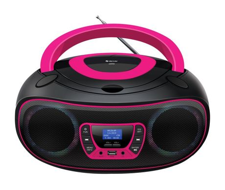 Denver TDB-212P CD Player DAB+, FM Radio  (Pink) f&uuml;r 52,99 Euro