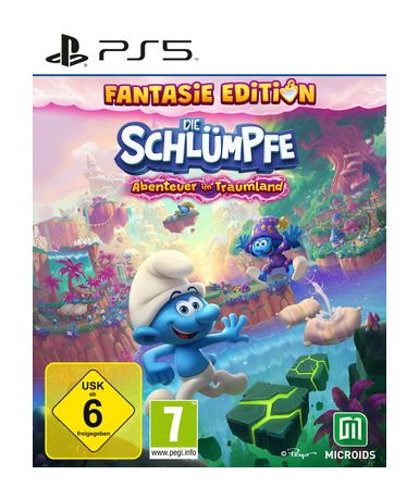 Die Schlümpfe: Abenteuer im Traumland - Fantasie Edition (PlayStation 5) f&uuml;r 34,99 Euro