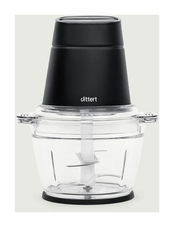 Dittert MI004B-00 Serie One Zerkleinerer 500 W 4 Klingen 1 l (Schwarz, Transparent) f&uuml;r 39,99 Euro