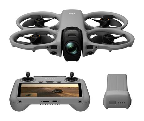 DJI Avata 360 (DJI RC 2) 15520 x 7760 Pixel Oktocopter Multicopter/Drohne Flugzeit: 23 min  (Grau) f&uuml;r 719,00 Euro