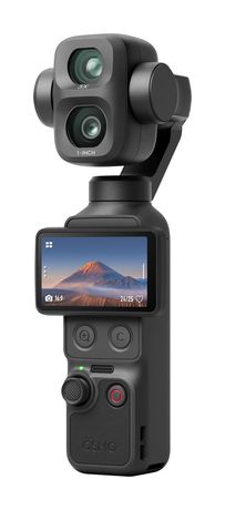 DJI Osmo Pocket 4P Standard Combo 7680 x 4320 Pixel Aktion Kamera  (Schwarz) f&uuml;r 599,00 Euro