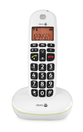 PhoneEasy 100w DECT-Telefon  (Weiß) 