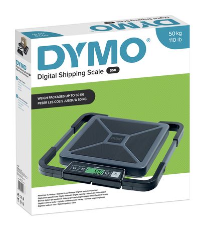 Dymo DYMO S50 Paketwaage Tragbare Digital | 50 kg | Briefwaage mit LCD-Bildschirm | USB oder AAA Batterien f&uuml;r 178,49 Euro
