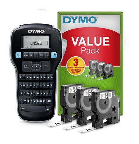 Dymo LabelManager 160 Value Pack Beschriftungsgerät f&uuml;r 104,99 Euro