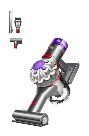 Dyson Car+Boat Handstaubsauger Beutellos bis 40 min Laufzeit  (Grau, Rot, Violett) f&uuml;r 265,99 Euro