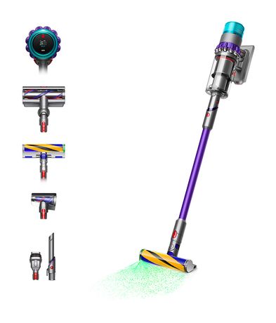 Dyson Gen5 Detect Absolute Handstaubsauger Beutellos bis 70 min Laufzeit HEPA  (Violett) f&uuml;r 799,00 Euro