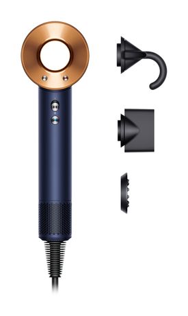 Dyson HD07 Supersonic Straight+Wavy Haartrockner 1600 W  (Blau, Kupfer) f&uuml;r 399,00 Euro