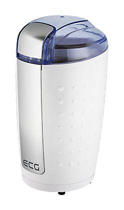 ECG KM110 Kaffeemühle für 80 g 250 W  (Silber, Weiß) f&uuml;r 16,99 Euro