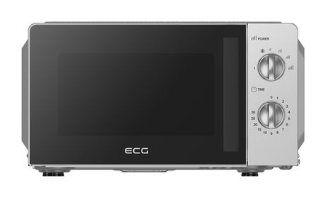 ECG MTM2076IS Freistehende Mikrowelle 700 W Größe: klein 6 Stufen  (Silber) f&uuml;r 59,99 Euro