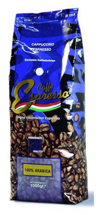 Caffe Espresso Kaffeebohnen 100% Arabica Exklusiv 1 kg 