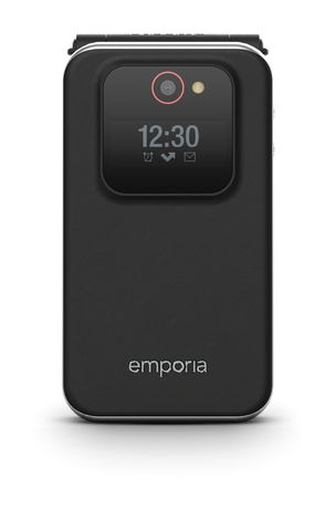 Emporia Joy V228 Seniorenhandy 2G Smartphone 7,11 cm (2.8 Zoll) 2 MP  (Schwarz) f&uuml;r 75,99 Euro