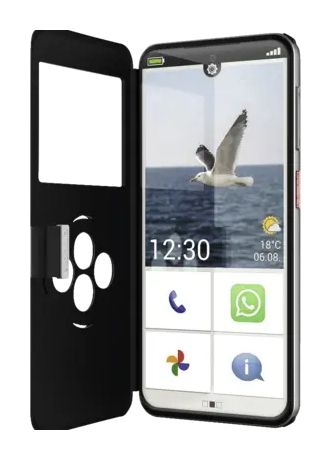 Emporia Smart.8 512 GB 5G Smartphone 16,1 cm (6.36 Zoll) 120 GHz 8 MP Einzelne Kamera Kamera  (Schwarz) f&uuml;r 479,00 Euro