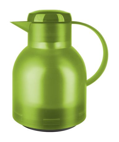 505763 SAMBA Quick Press Isolierkanne 1,0l Glas-Isolierkolben  (Grün) 