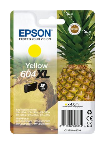 604XL C13T10H44010 originale Druckerpatronen Gelb 4 ml 