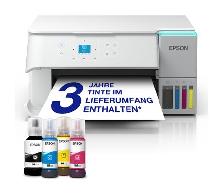 Epson EcoTank ET-2956 All in One A4 Tintenstrahl Drucker 4800 x 1200 DPI f&uuml;r 234,99 Euro
