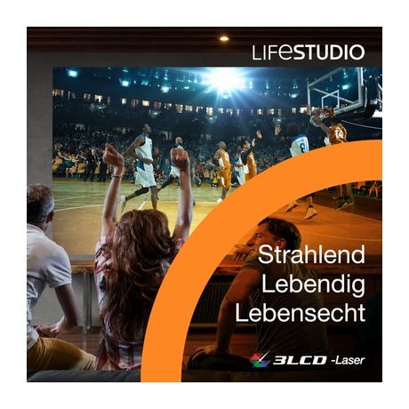 Epson EH-LS670 Lifestudio Grand UHD 4K (3840x2160) 3LCD Laser Ultra-Short-Throw-Projektor 3600 ANSI Lumen  (Weiß) f&uuml;r 1.798,00 Euro