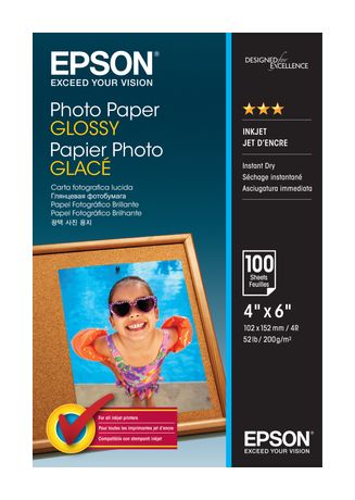 Photo Paper Glossy - 10x15cm - 100 Blätter 