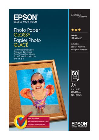 Photo Paper Glossy - A4 - 50 Blätter 
