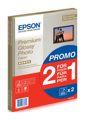Premium Glossy Photo Paper - A4 - 2x 15 Blätter 