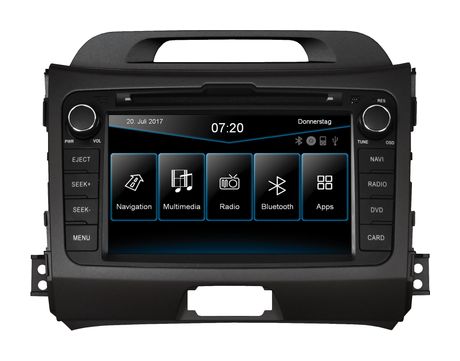 ESX VN720 Kia Sportage 17,8 cm (7 Zoll) Navigationsgerät f&uuml;r 899,00 Euro