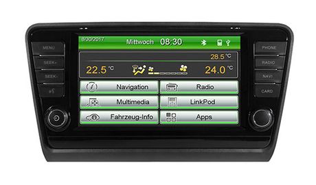 ESX VN830 Skoda 20,3 cm (8 Zoll) Navigationsgerät f&uuml;r 799,00 Euro