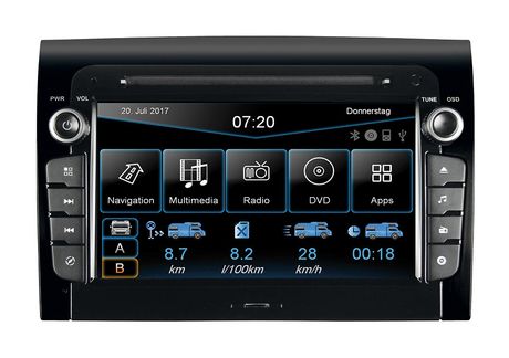 ESX VNC720 Fiat Ducato 17,8 cm (7 Zoll) Navigationsgerät f&uuml;r 999,00 Euro
