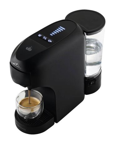 Eta Multicaps Kaffeekapsel, Gemahlener Kaffee Maschine  (Schwarz) f&uuml;r 129,99 Euro