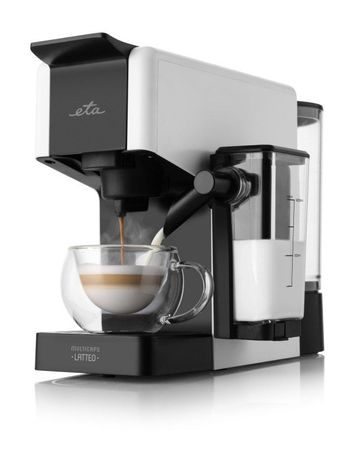 Eta Multicaps Latteo Gemahlener Kaffee/Kaffeekapsel Maschine  (Weiß) f&uuml;r 159,99 Euro