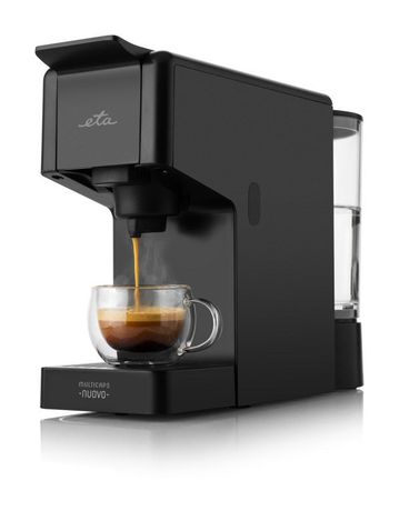 Eta Multicaps Nuovo Gemahlener Kaffee/Kaffeekapsel Maschine  (Schwarz) f&uuml;r 118,99 Euro