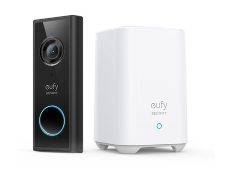 Eufy E82101W4 Security Video Türklingel  Wlan  (Schwarz, Weiß) f&uuml;r 141,99 Euro