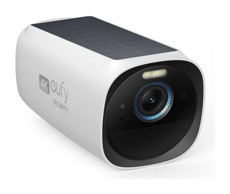 Eufy eufyCam 3 S330 Zusatzkamera 3840 x 2160 Pixel IP-Sicherheitskamera IP65, IP67 Außen Nachtsicht  (Schwarz, Weiß) f&uuml;r 120,99 Euro