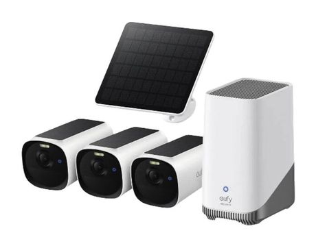 Eufy eufyCam E40 3-Cam Kit  IP66 Außen Wlan f&uuml;r 366,00 Euro