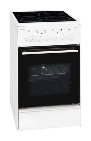 Exquisit ECM5-4 Freistehender Herd Elektro 46 l 5 Beheizungsarten mit Glaskeramik Kochfeld f&uuml;r 381,00 Euro