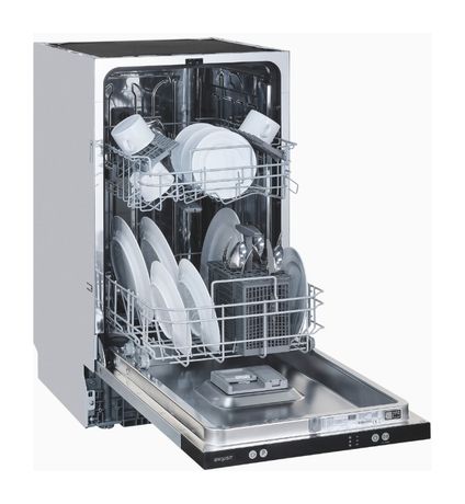 Exquisit EGSP1009-E-450D 45 cm Geschirrspüler vollintegriert (ohne Front) Leise 9 Maßgedecke aquaStop Funktion f&uuml;r 362,00 Euro