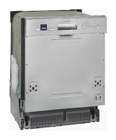 Exquisit EGSP6312-EB-030E 60 cm Geschirrspüler vollintegriert (ohne Front) Leise 12 Maßgedecke f&uuml;r 375,00 Euro